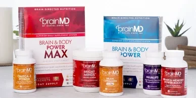 BrainMD brain directed nutrition supplements by Dr. Daniel Amen